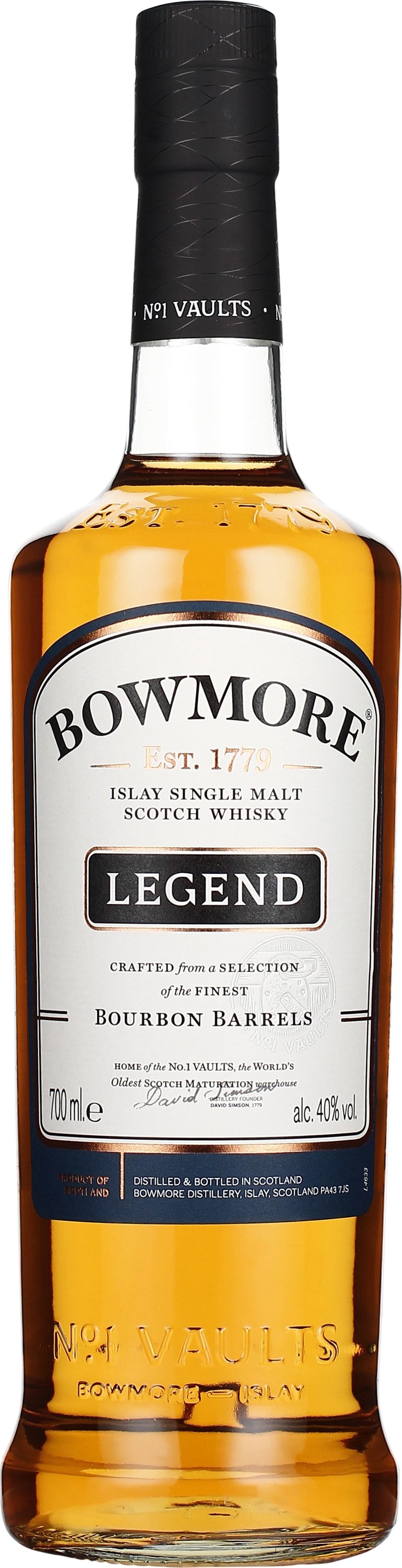 Drankdozijn Bowmore Legend Single Malt 70CL aanbieding