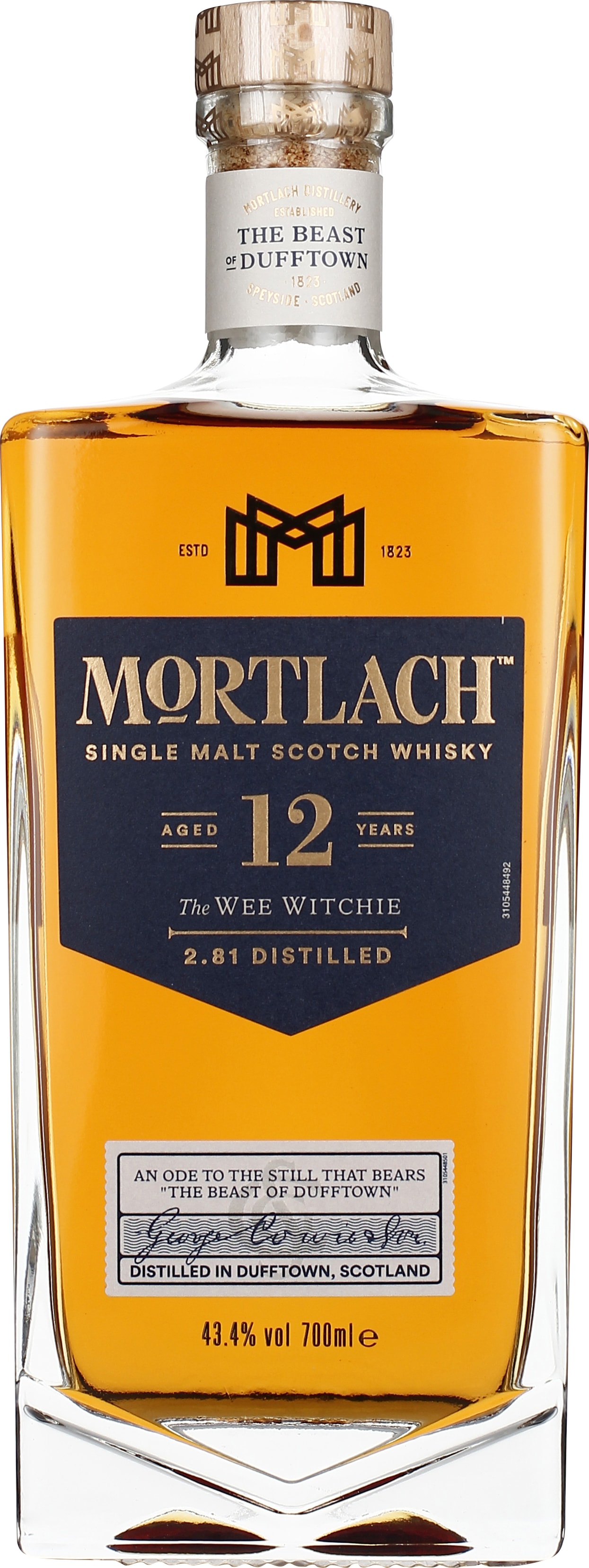 Drankdozijn Mortlach 12 years Single Malt 70CL aanbieding Drankdozijn Mortlach 12 years Single Malt 70CL aanbieding
