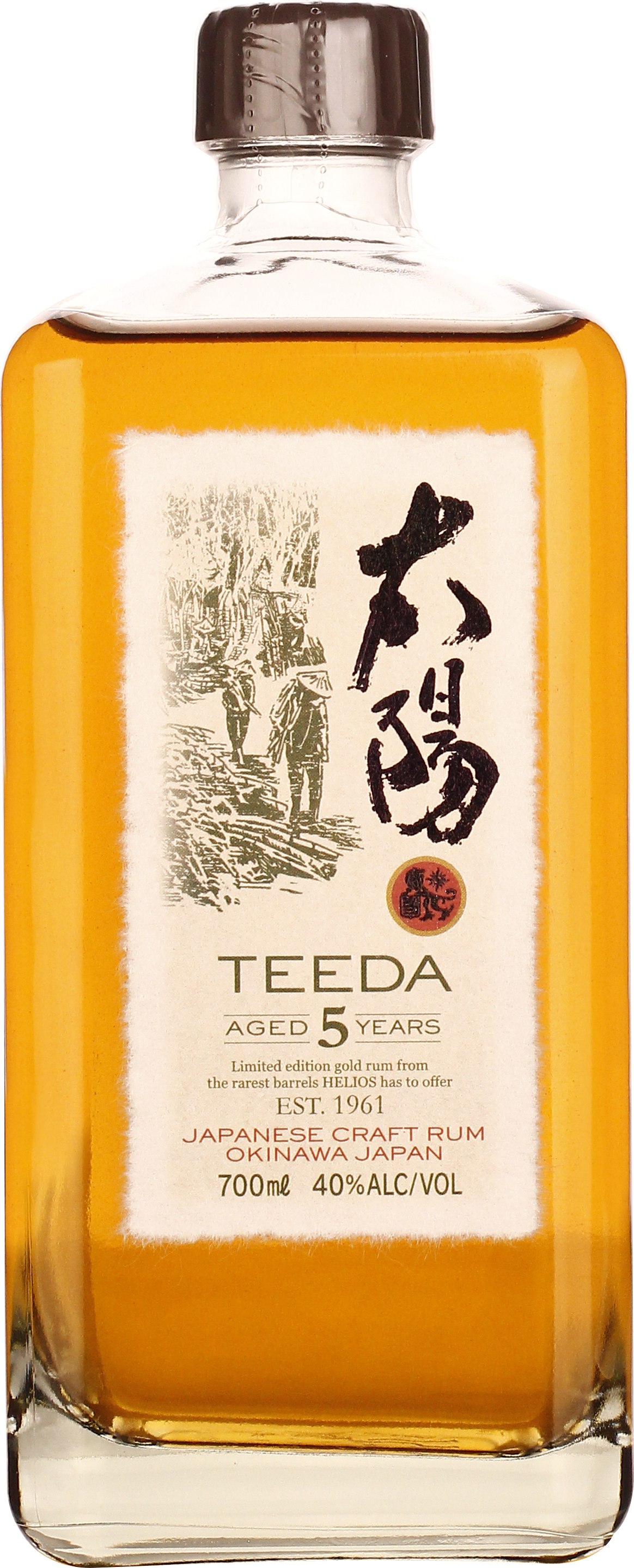 Drankdozijn Teeda 5 years Japanese Craft rum 70CL aanbieding