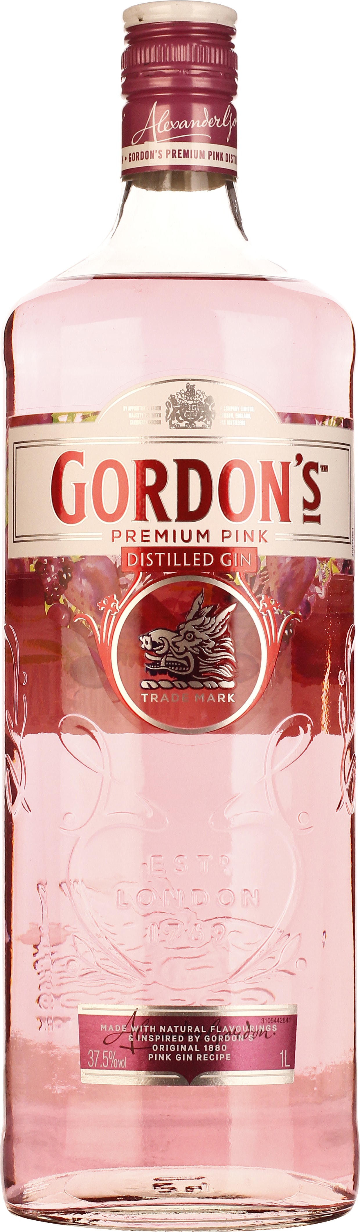 Drankdozijn Gordon's Gin Premium Pink 1LTR aanbieding