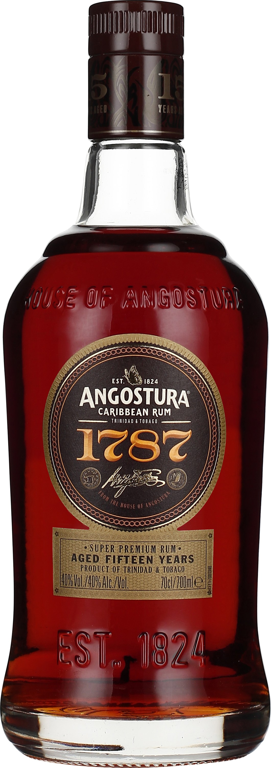 Drankdozijn Angostura 15 years 1787 Rum 70CL aanbieding