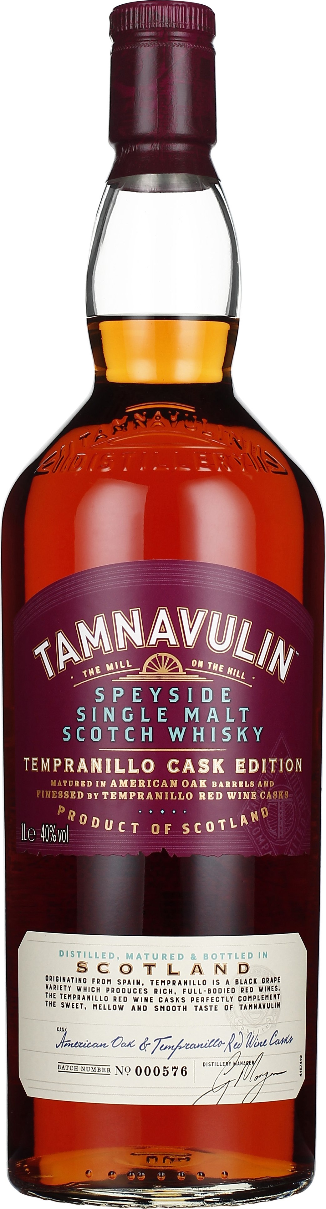 Drankdozijn Tamnavulin Tempranillo Cask Edition 1LTR aanbieding Drankdozijn Tamnavulin Tempranillo Cask Edition 1LTR aanbieding