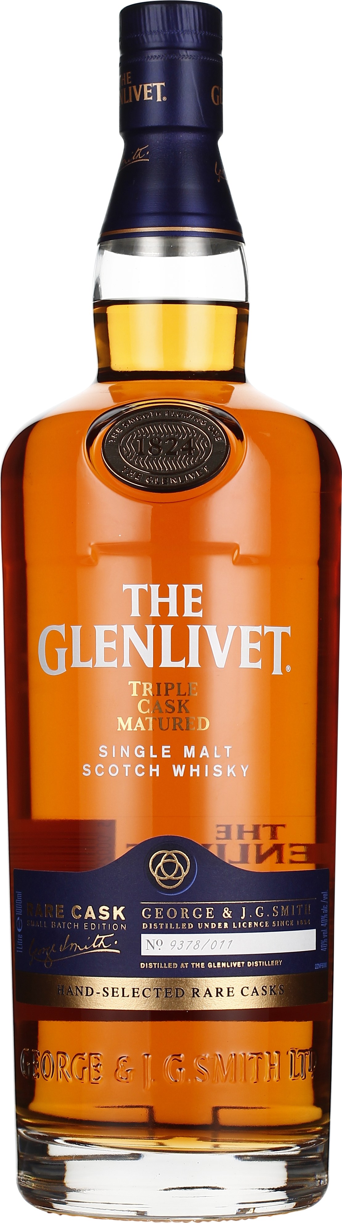 Drankdozijn The Glenlivet Rare Cask Triple Cask Series 1LTR aanbieding