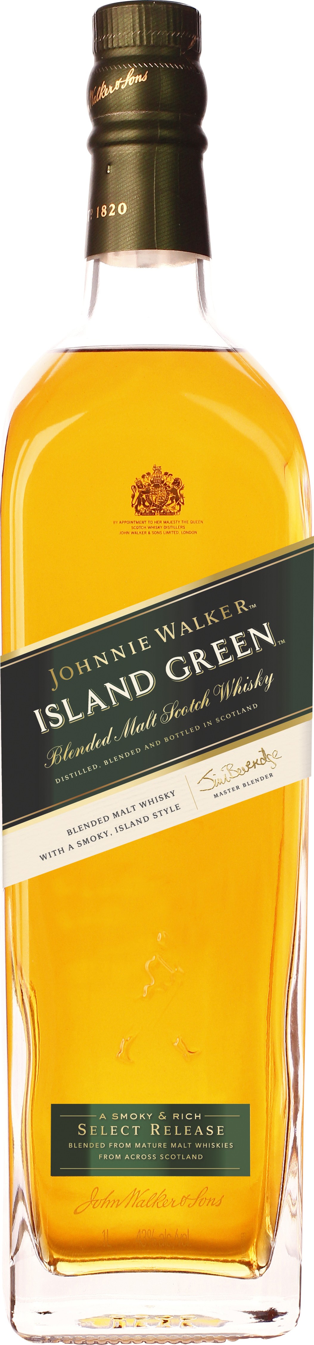 Drankdozijn Johnnie Walker Island Green 1LTR aanbieding