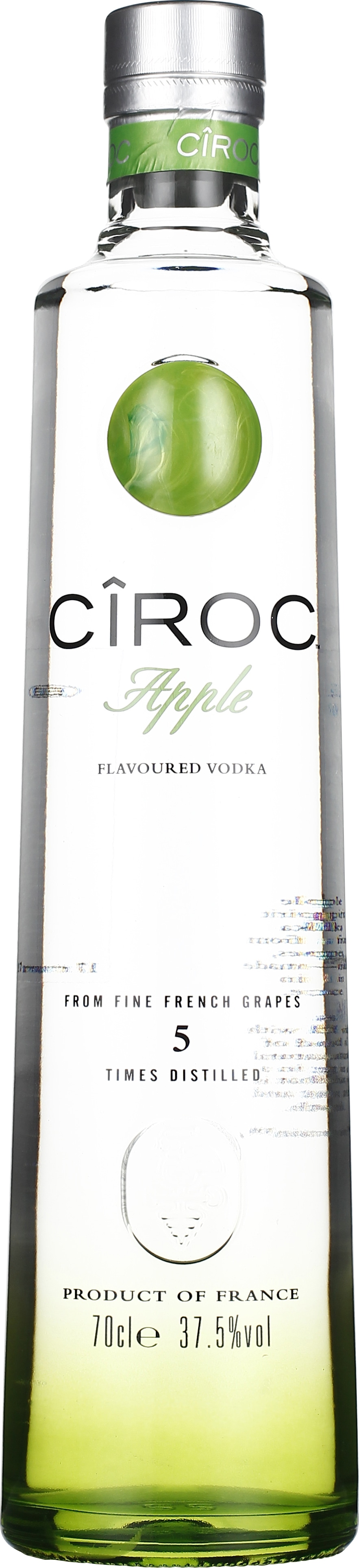 Drankdozijn Ciroc Green Apple 70CL aanbieding