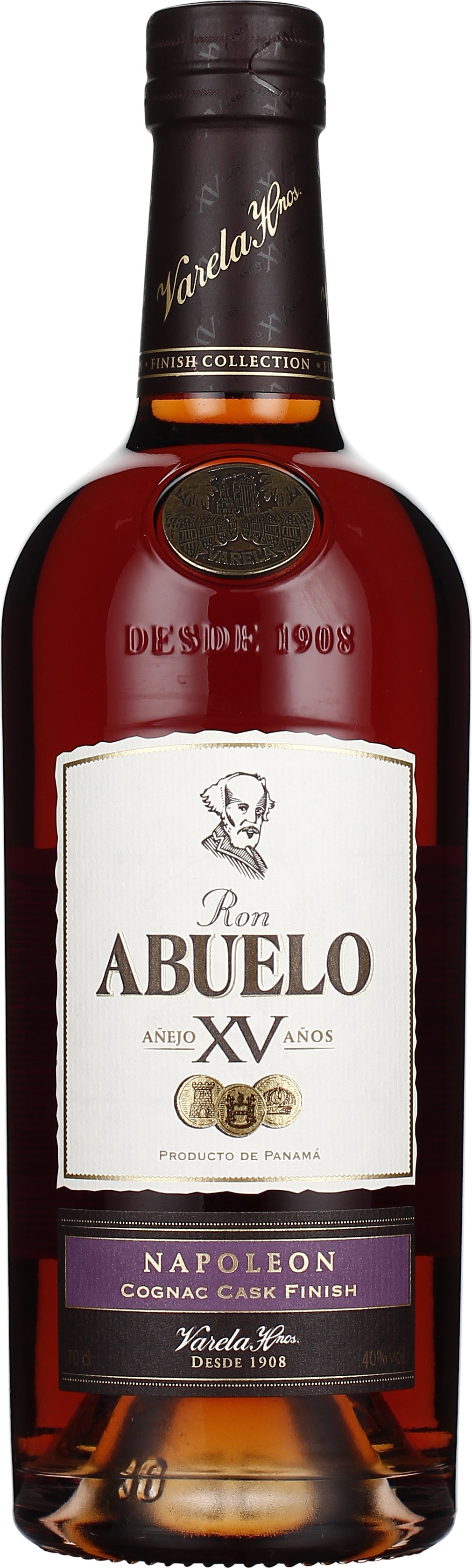 Drankdozijn Abuelo XV Napoleon Cognac Cask Finish 70CL aanbieding Drankdozijn Abuelo XV Napoleon Cognac Cask Finish 70CL aanbieding