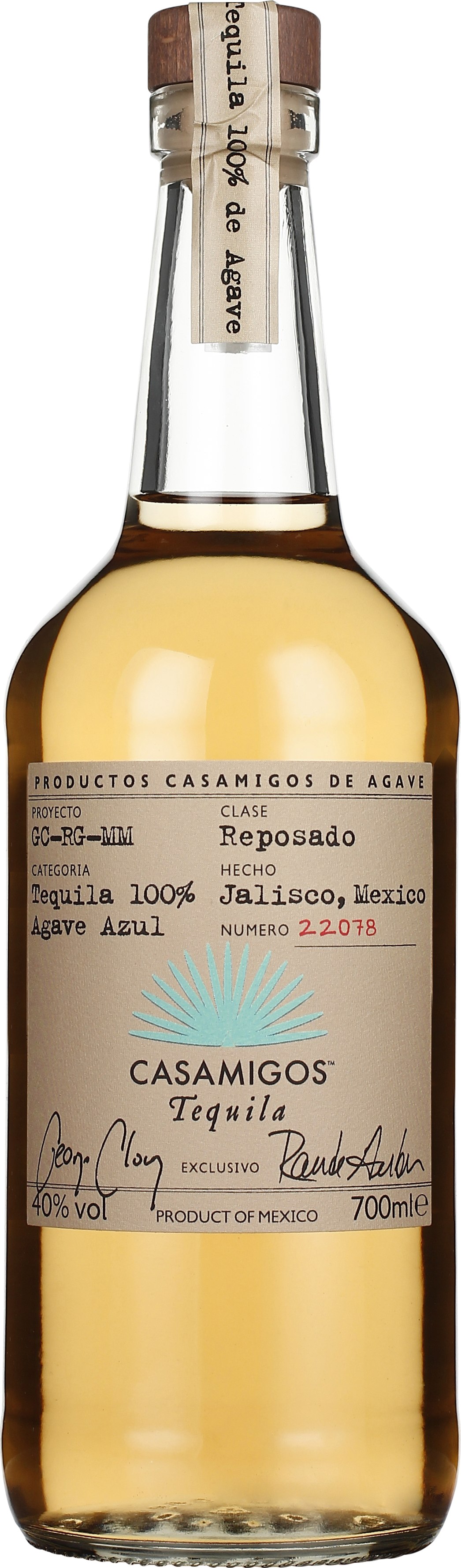 Drankdozijn Casamigos Reposado 70CL aanbieding