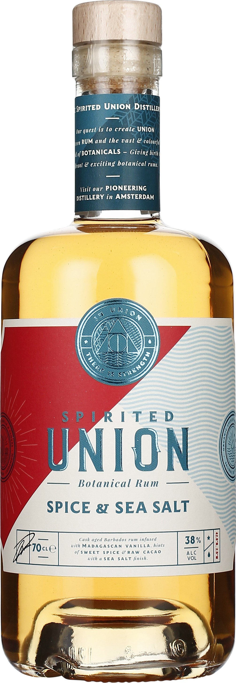 Drankdozijn Union Spice & Sea Salt Rum 70CL aanbieding