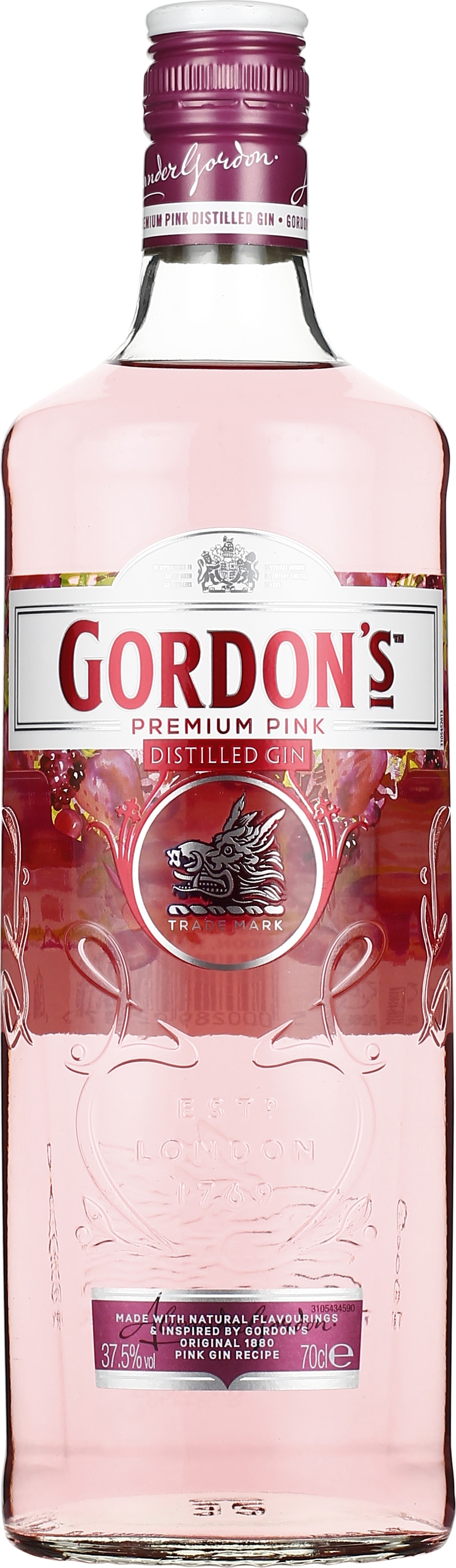 Drankdozijn Gordon's Gin Premium Pink 70CL aanbieding