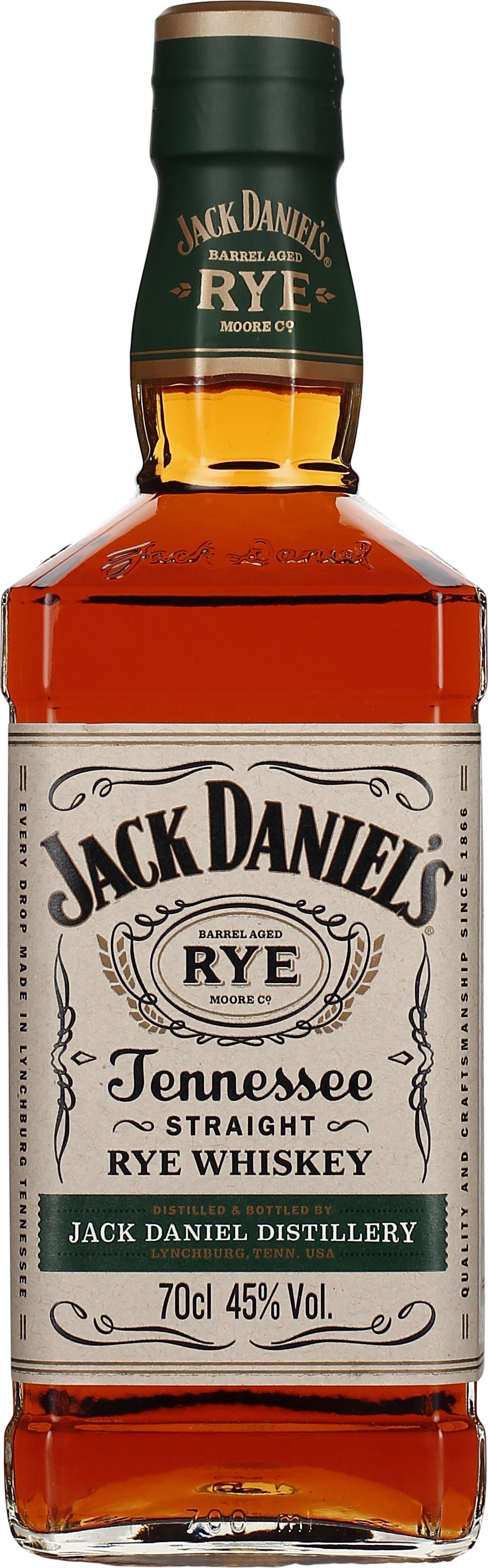 Drankdozijn Jack Daniels Straight Rye 70CL aanbieding