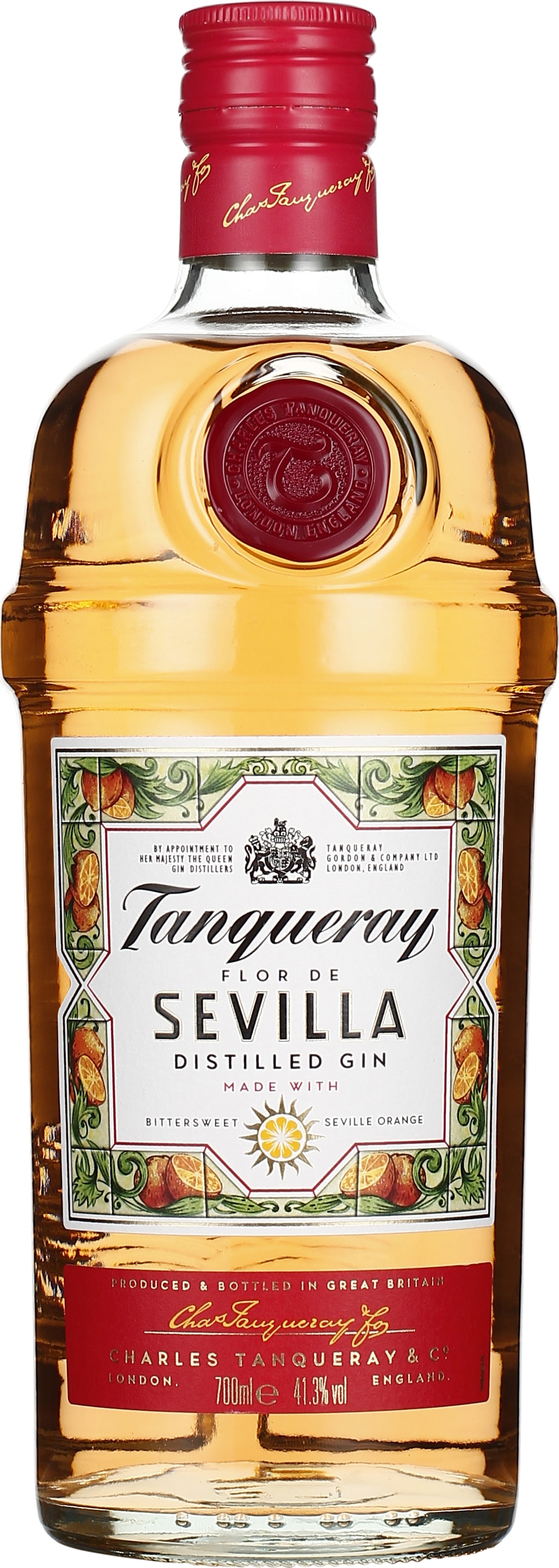 Drankdozijn Tanqueray Flor de Sevilla Gin 70CL aanbieding