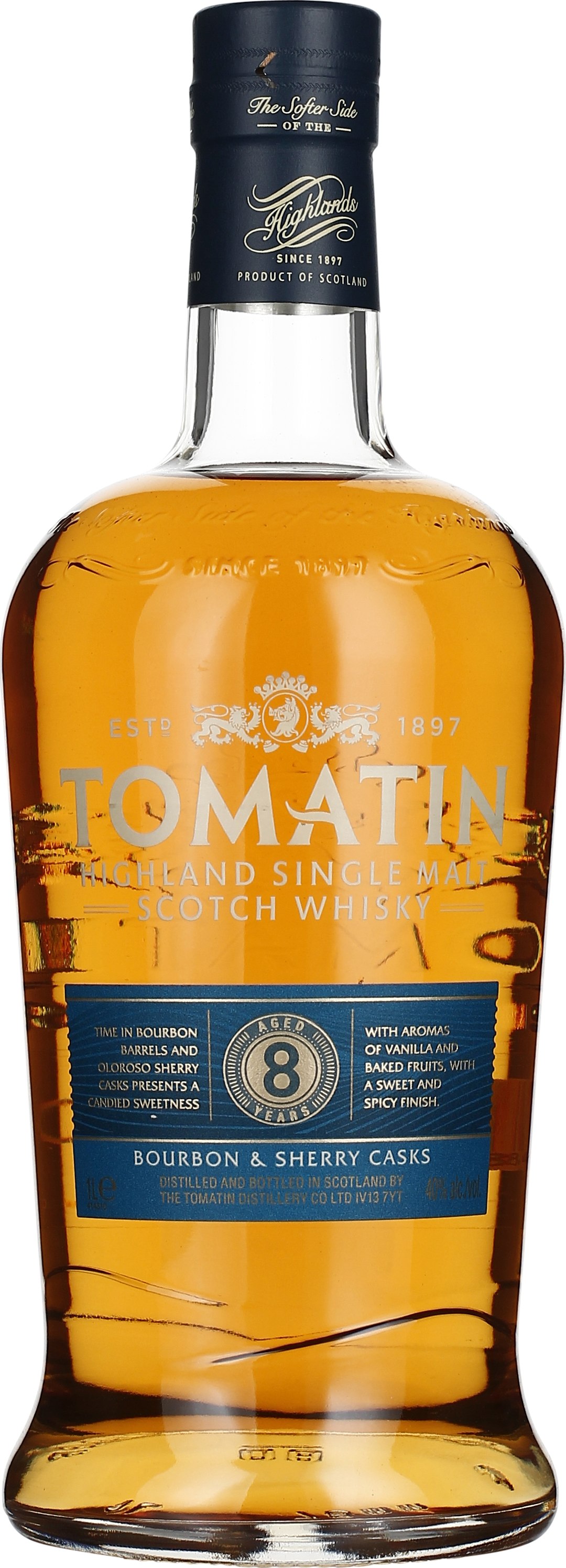 Drankdozijn Tomatin 8 years Bourbon & Sherry Casks 1LTR aanbieding