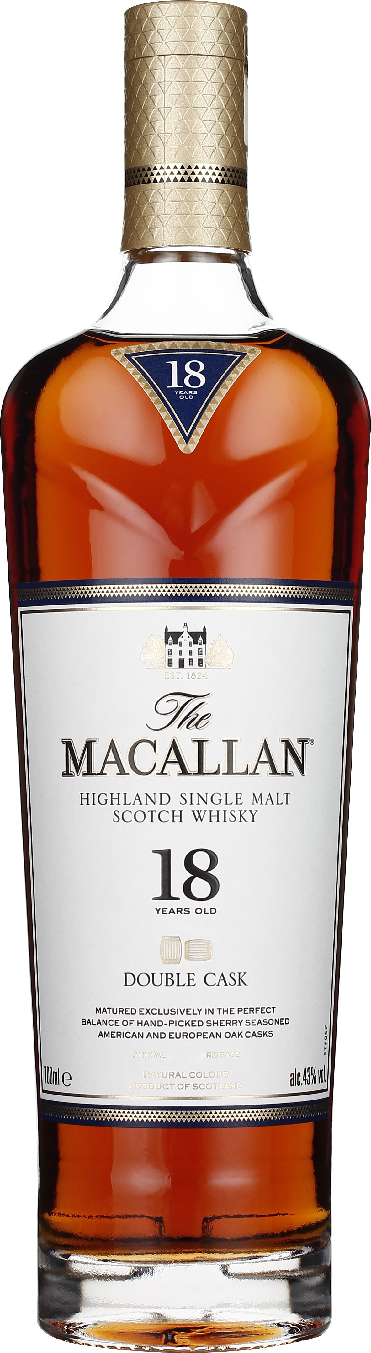 Drankdozijn The Macallan 18 years Double Cask 70CL aanbieding