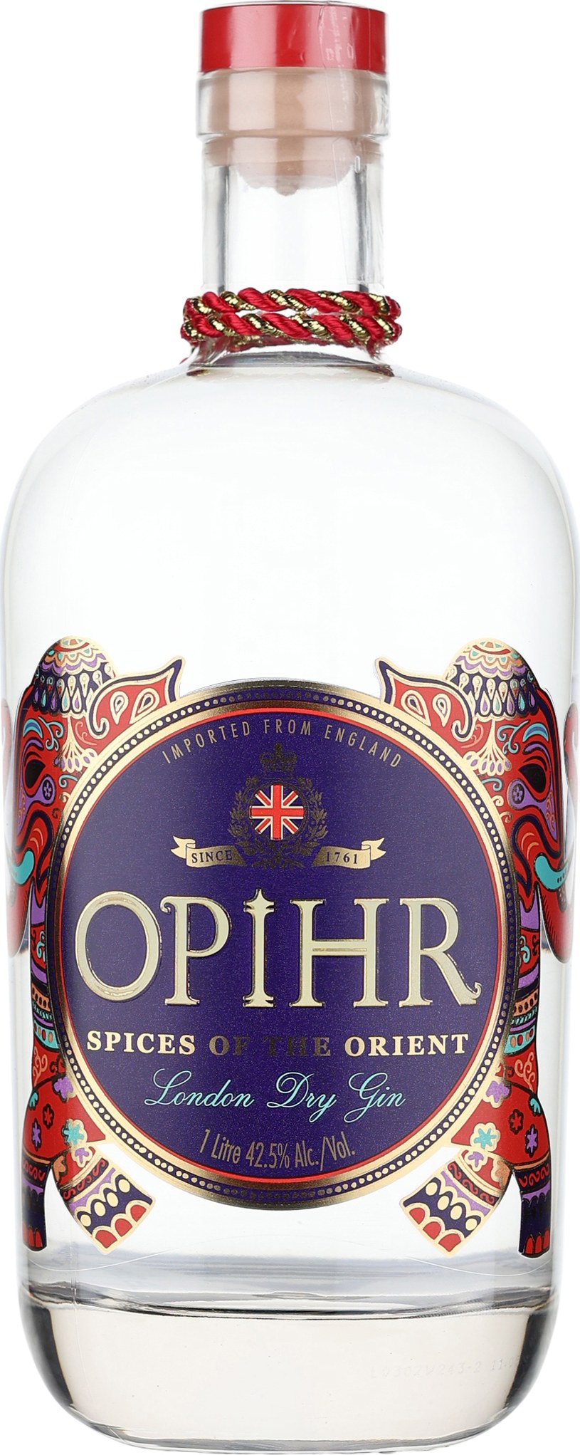 Drankdozijn Opihr Oriental Spiced Gin 1LTR aanbieding