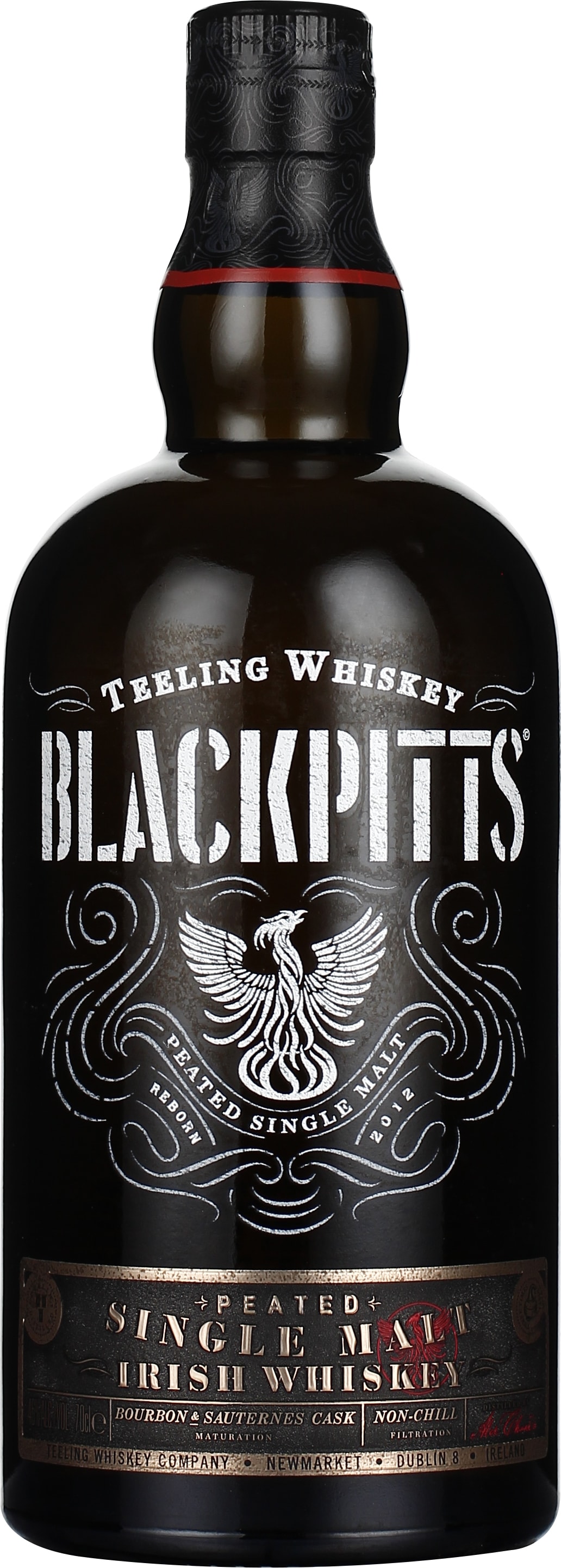 Drankdozijn Teeling Blackpitts Peated Single Malt 70CL aanbieding