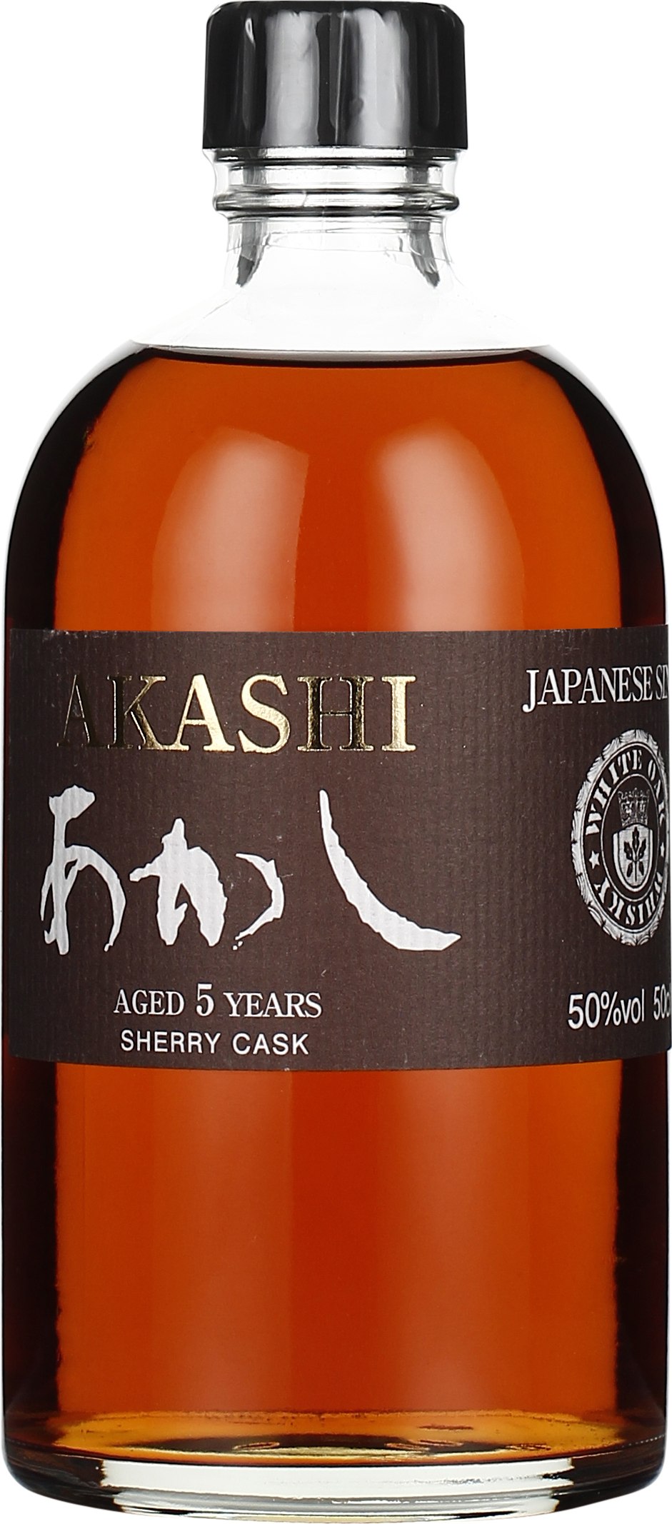 Drankdozijn Akashi 5 years Sherry Cask 50CL aanbieding