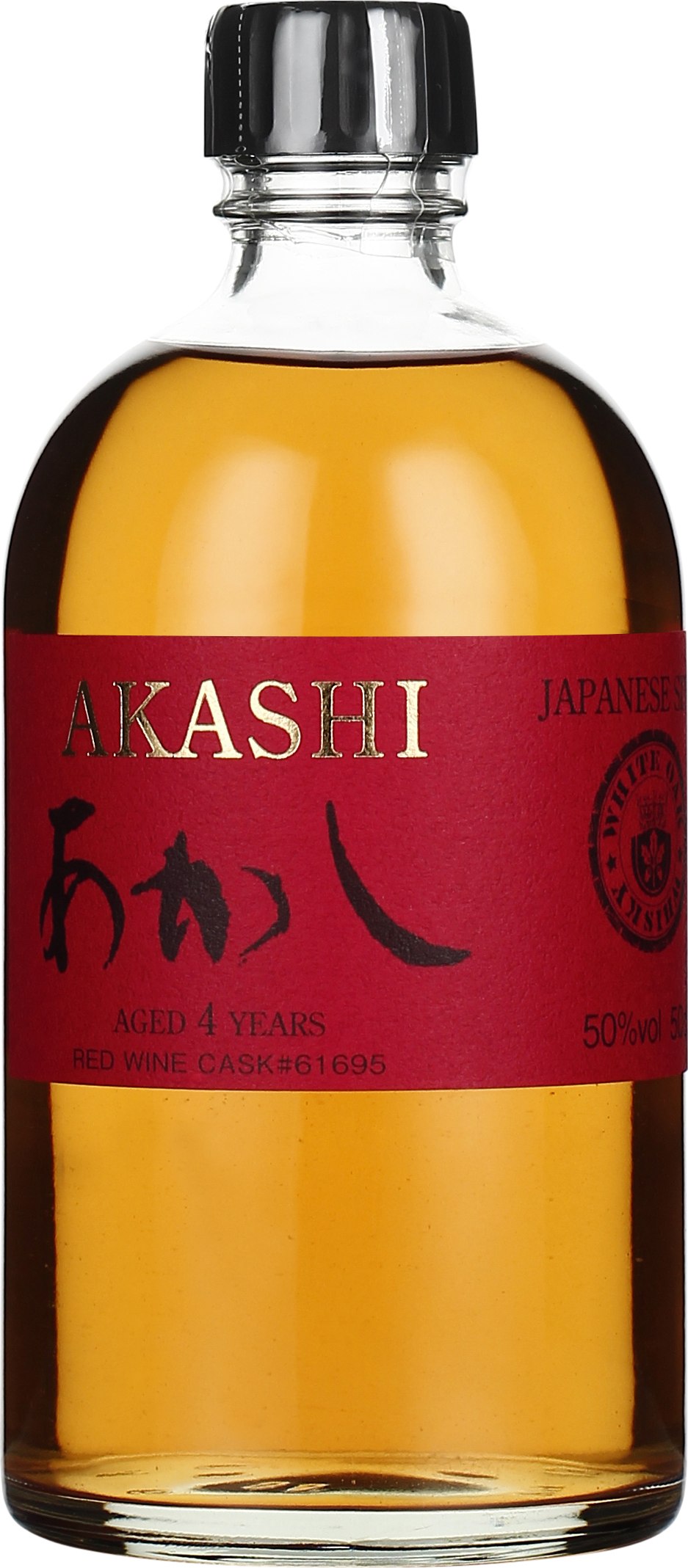 Drankdozijn Akashi 4 years Red Wine Cask 50CL aanbieding