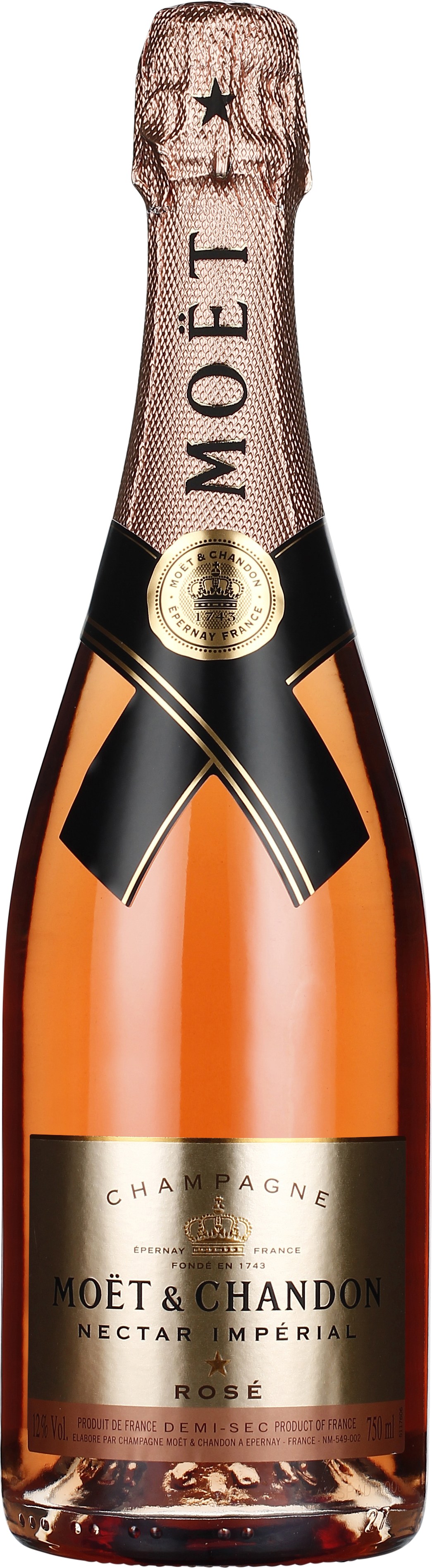 Drankdozijn Moët & Chandon Nectar Rosé 75CL aanbieding