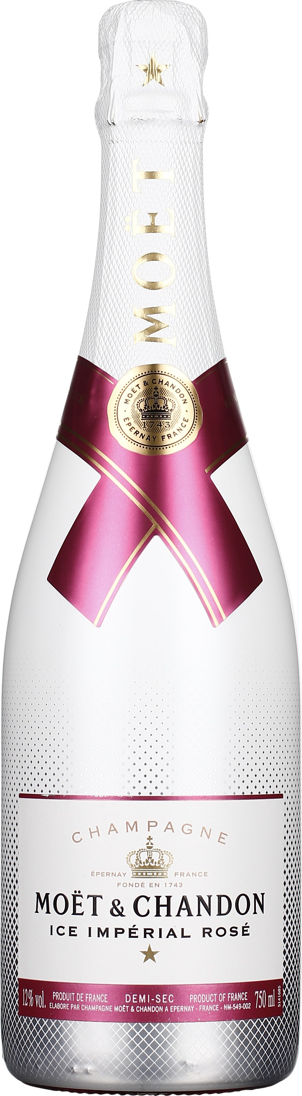 Drankdozijn Moët & Chandon ICE Impérial Rosé 75CL aanbieding