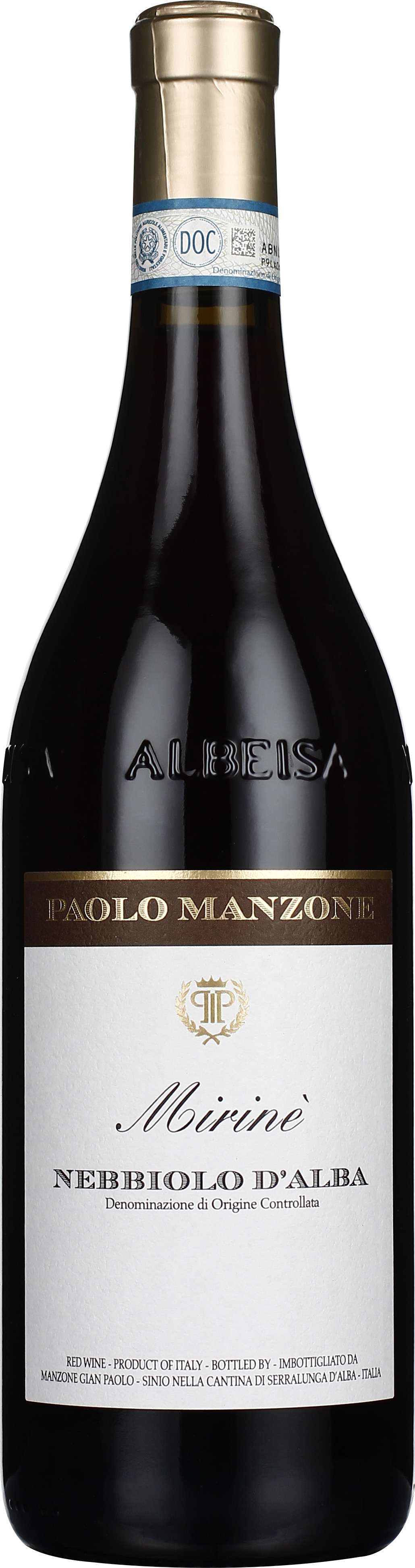 Drankdozijn Manzone Nebbiolo d'Alba Mirinè 75CL aanbieding