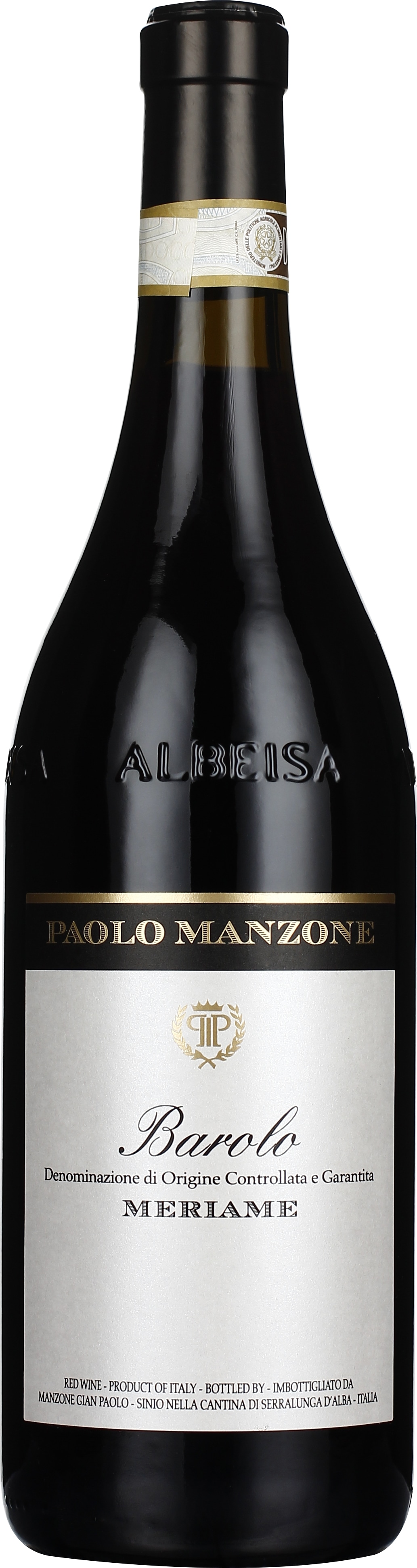 Drankdozijn Manzone Barolo Meriame 75CL aanbieding