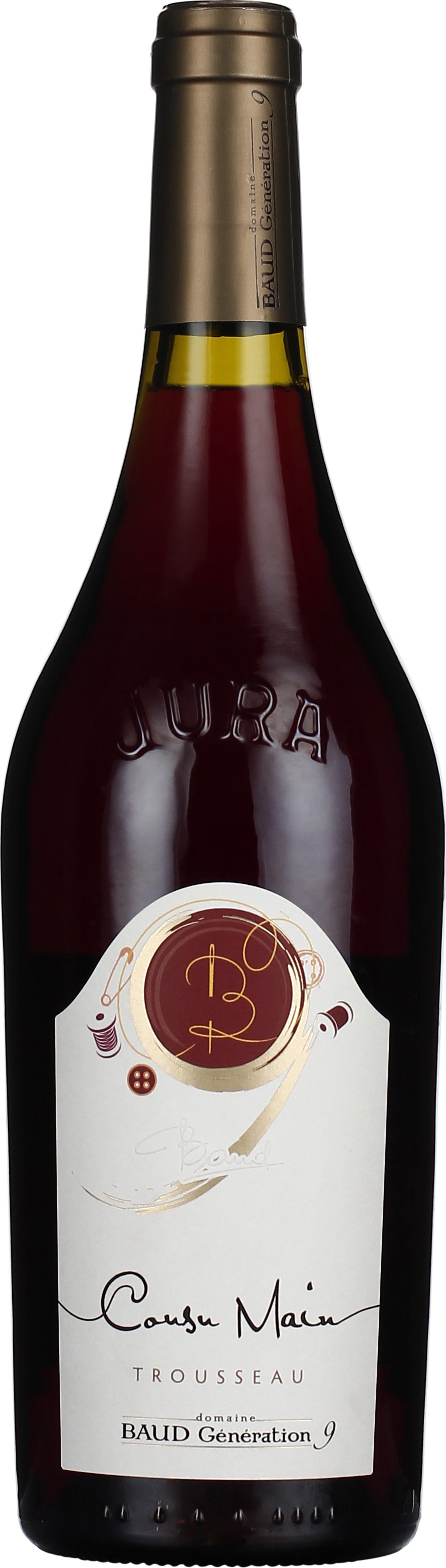 Drankdozijn Baud Cotes du Jura Trousseau Cousu Main 75CL aanbieding