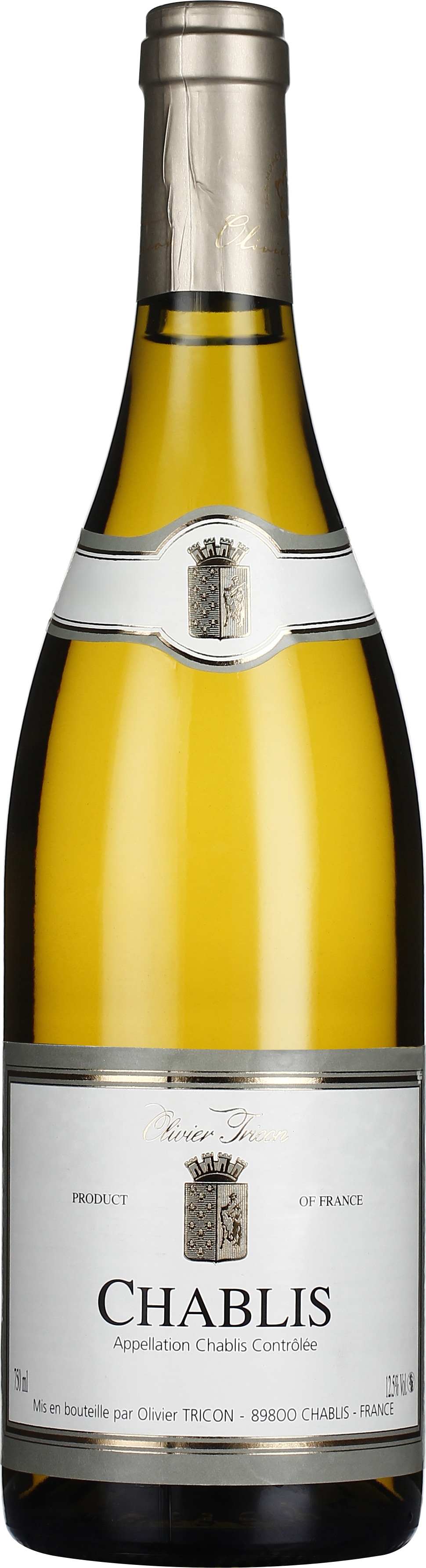 Drankdozijn Olivier Tricon Chablis 75CL aanbieding
