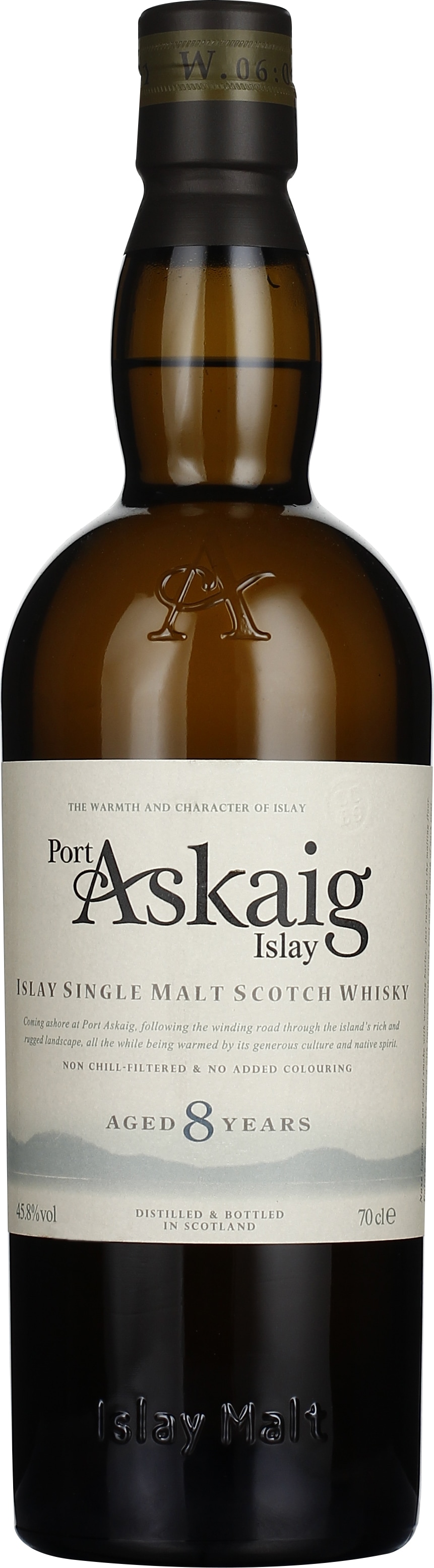 Drankdozijn Port Askaig 8 years Single Malt 70CL aanbieding