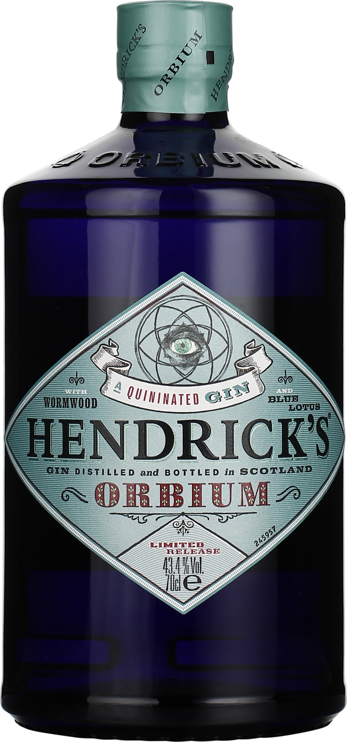 Drankdozijn Hendrick's Gin Orbium 70CL aanbieding