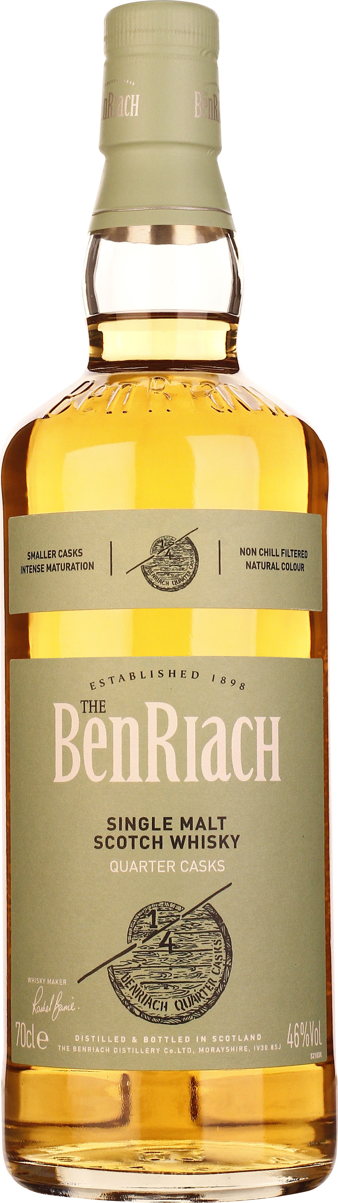 Drankdozijn Benriach Quarter Casks Single Malt 70CL aanbieding