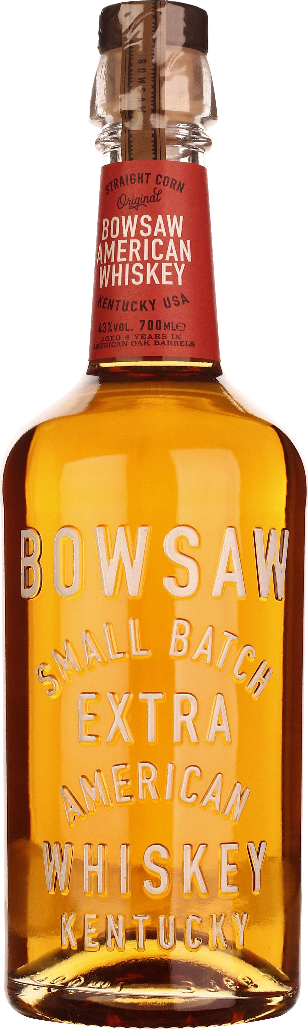 Drankdozijn Bowsaw American Whiskey 70CL aanbieding