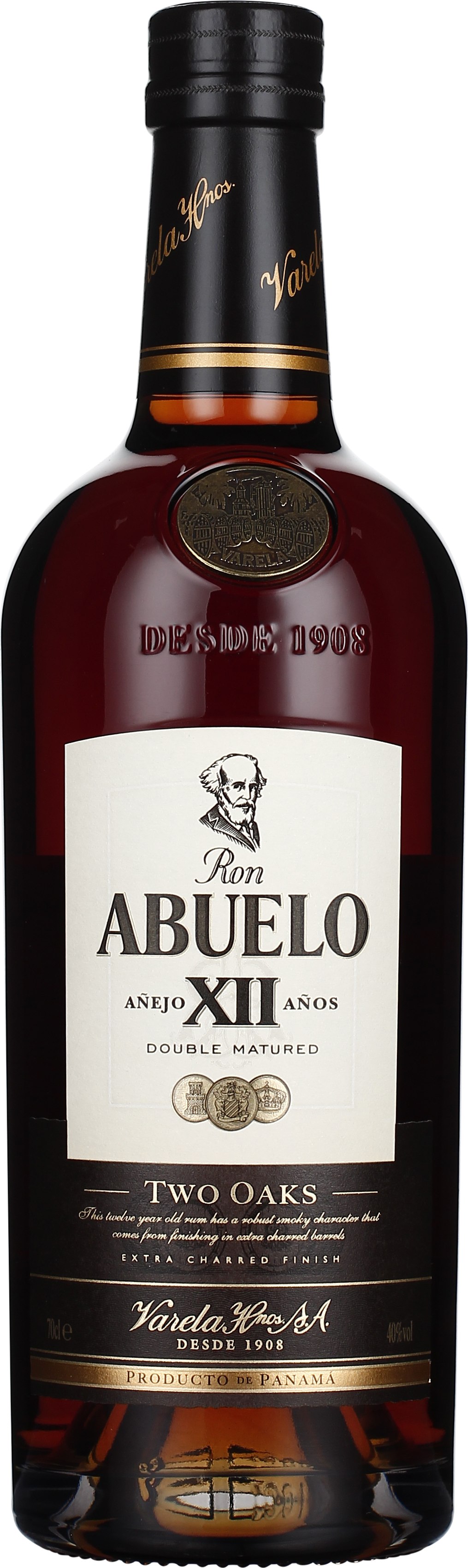 Drankdozijn Abuelo 12 anos Two Oaks 70CL aanbieding