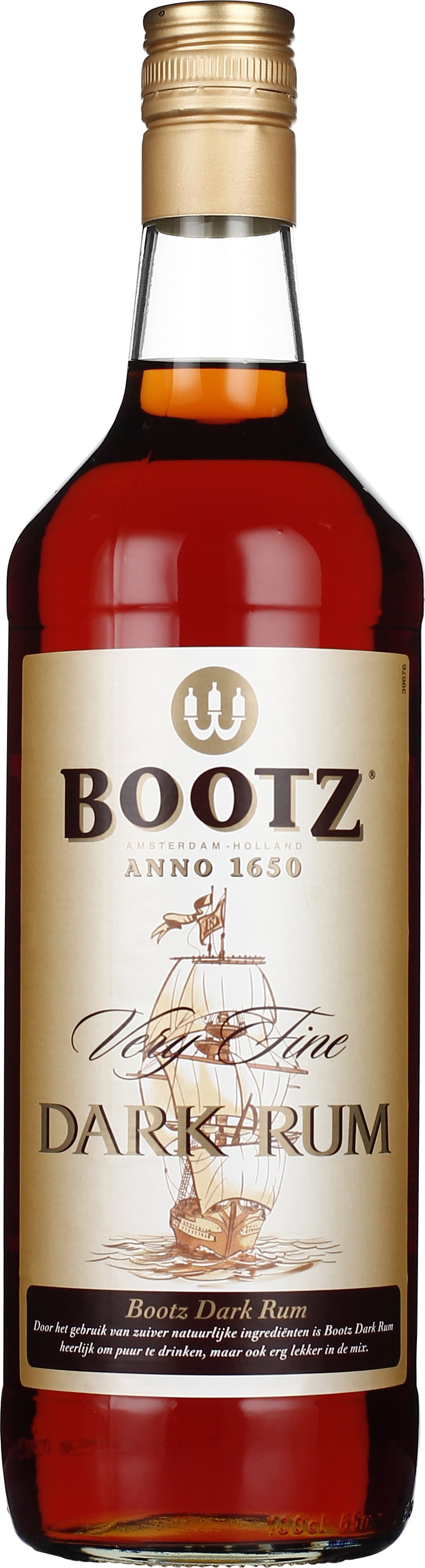 Drankdozijn Bootz Rum Dark 1LTR aanbieding