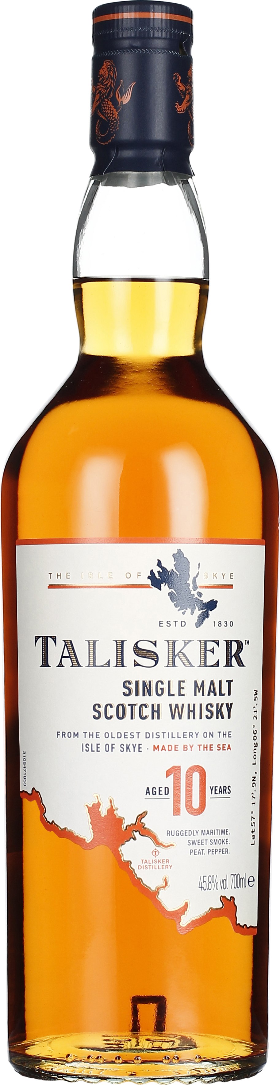 Drankdozijn Talisker 10 years Single Malt 70CL aanbieding