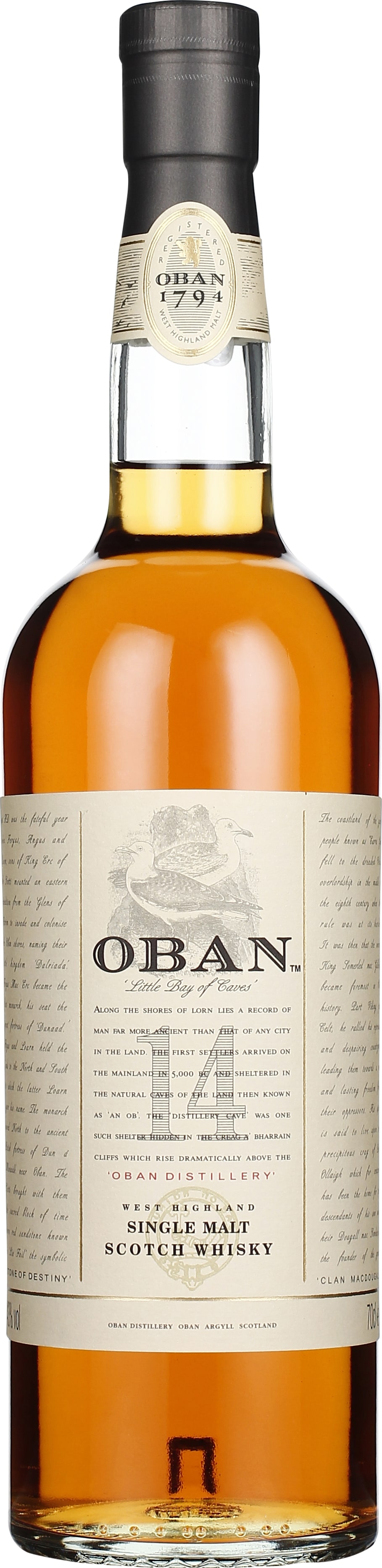 Drankdozijn Oban 14 years Single Malt 70CL aanbieding