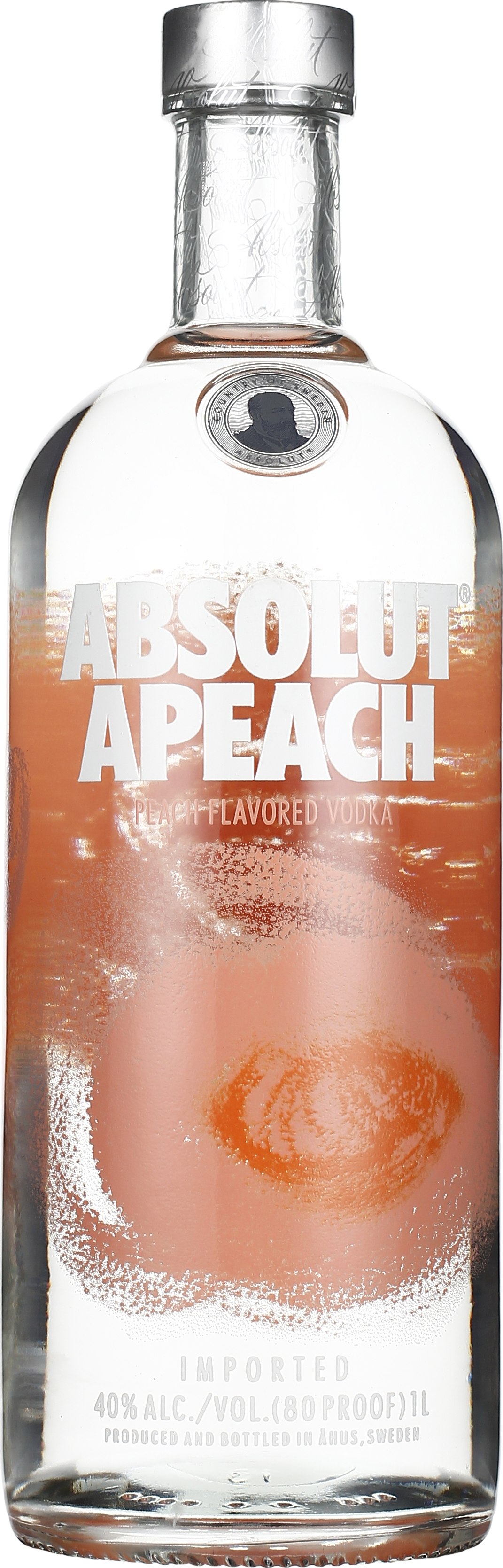 Drankdozijn Absolut Apeach 1LTR aanbieding