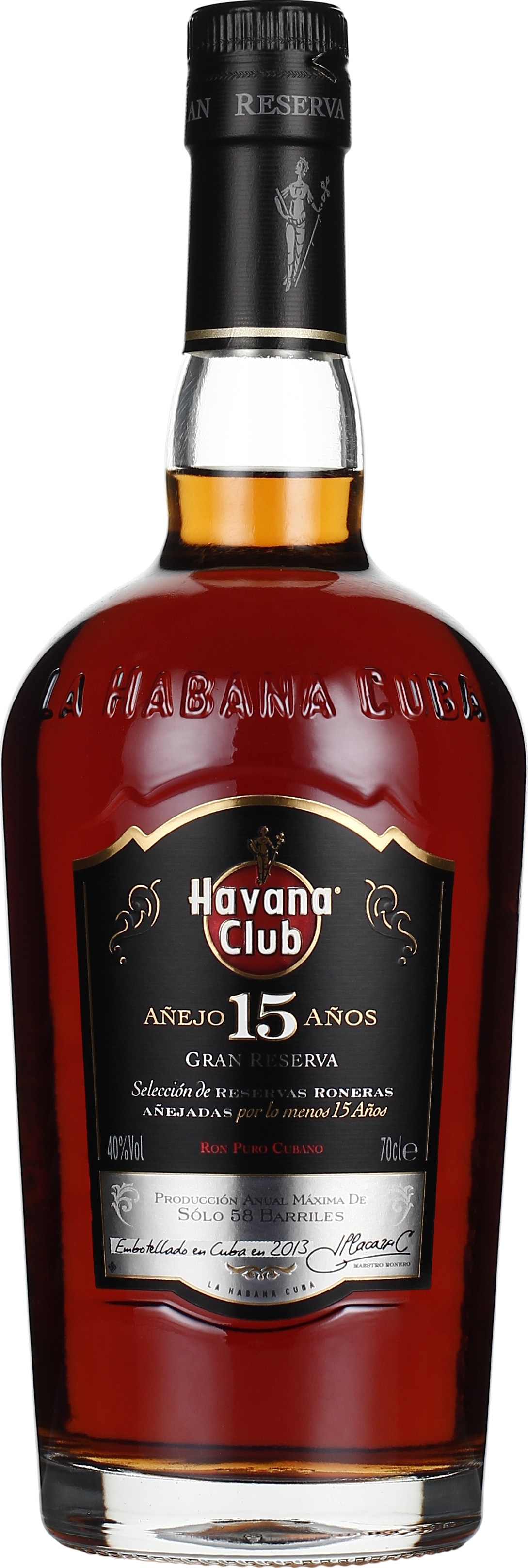 Drankdozijn Havana Club Anejo 15anos Gran Reserva 70CL aanbieding