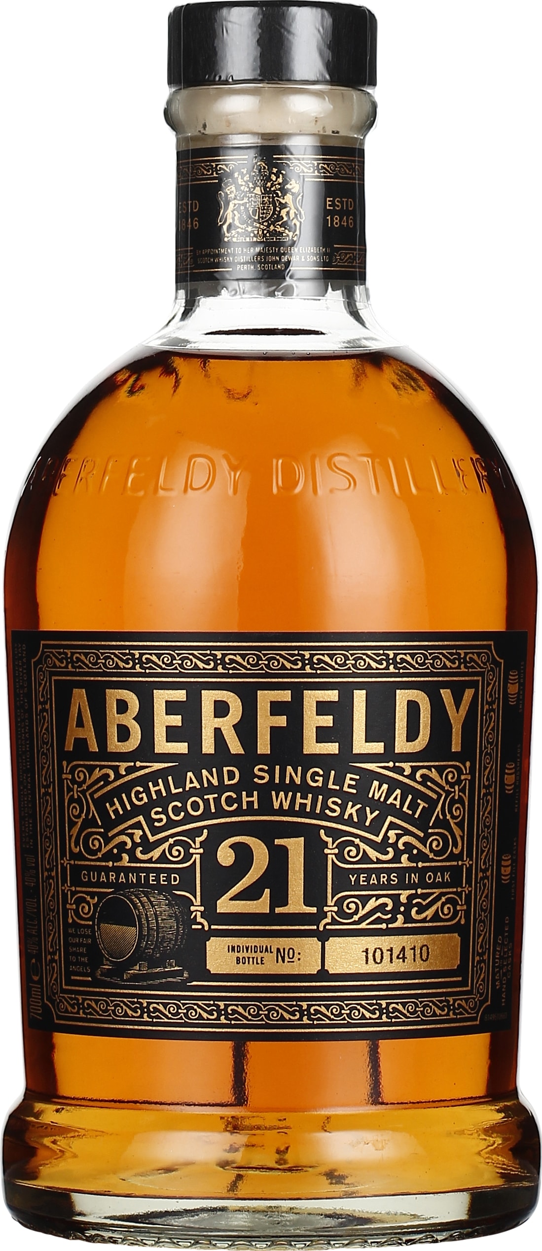 Drankdozijn Aberfeldy 21 years Single Malt 70CL aanbieding