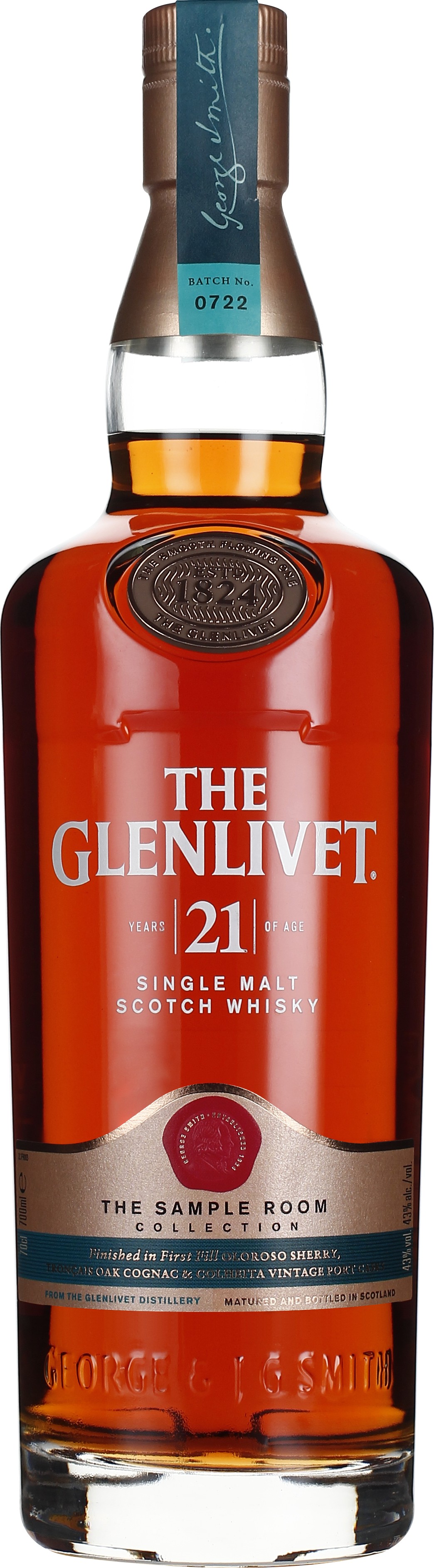 Drankdozijn The Glenlivet 21 years Single Malt 70CL aanbieding