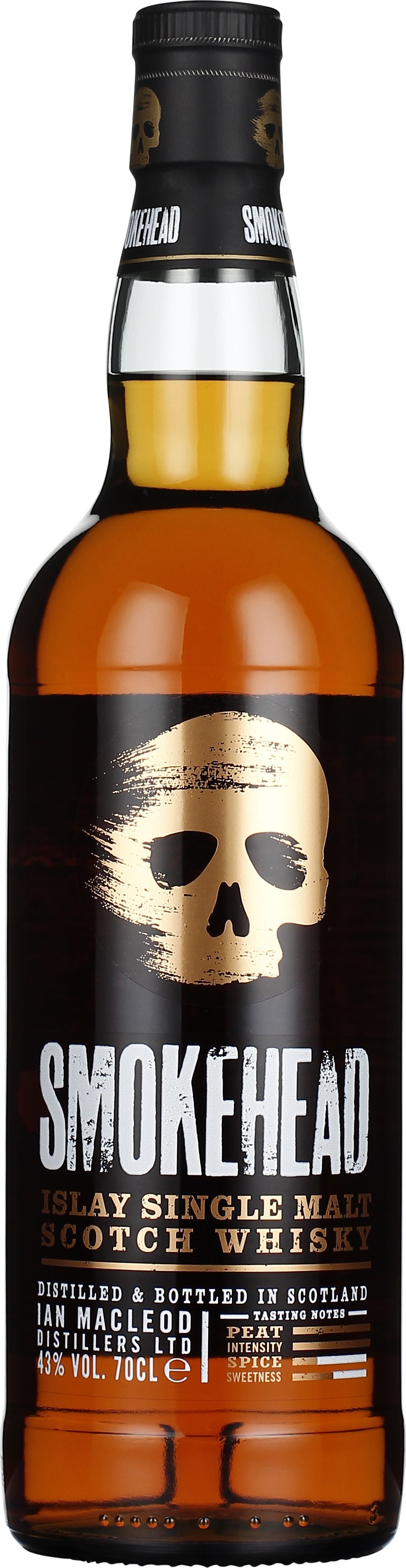 Drankdozijn Smokehead Single Malt 70CL aanbieding Drankdozijn Smokehead Single Malt 70CL aanbieding