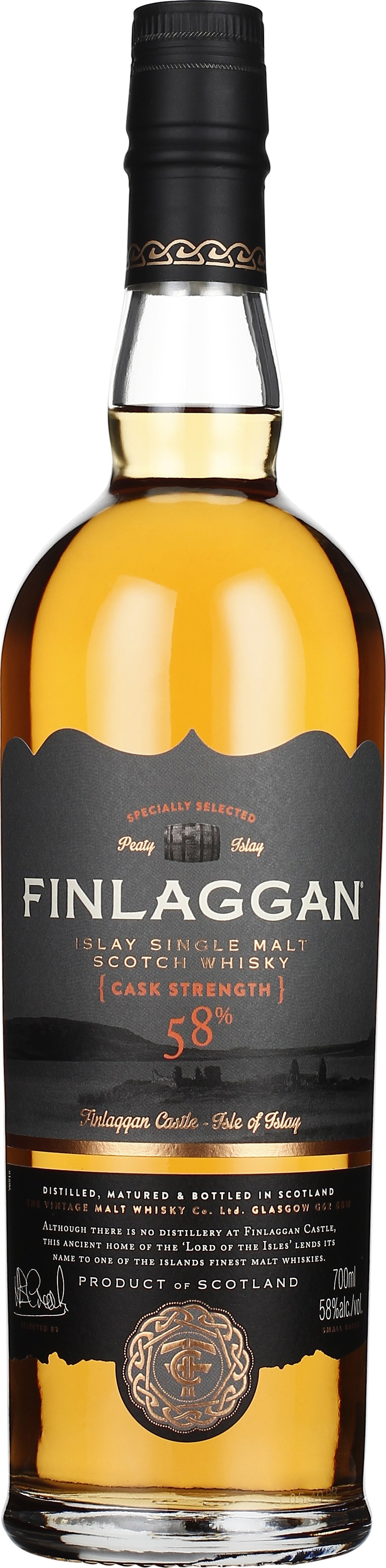 Drankdozijn Finlaggan Cask Strength 70CL aanbieding