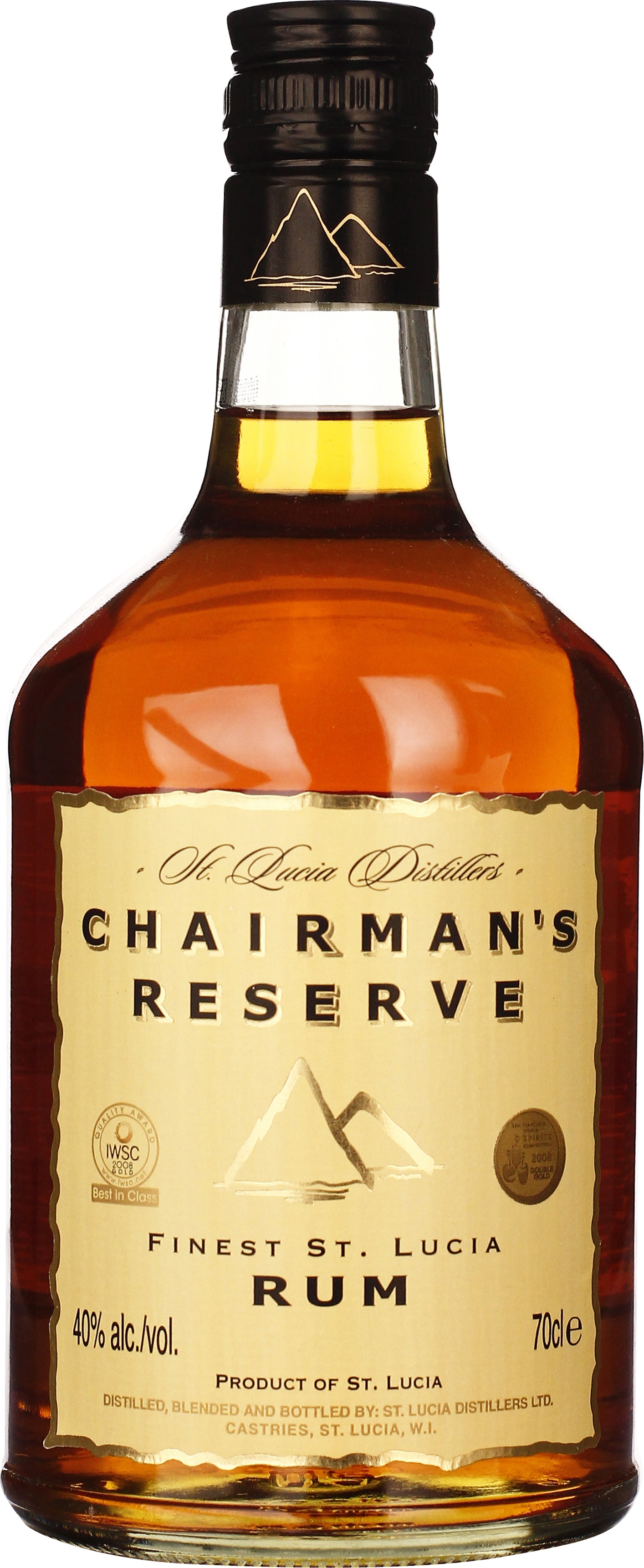 Drankdozijn Chairman's Reserve Rum 70CL aanbieding