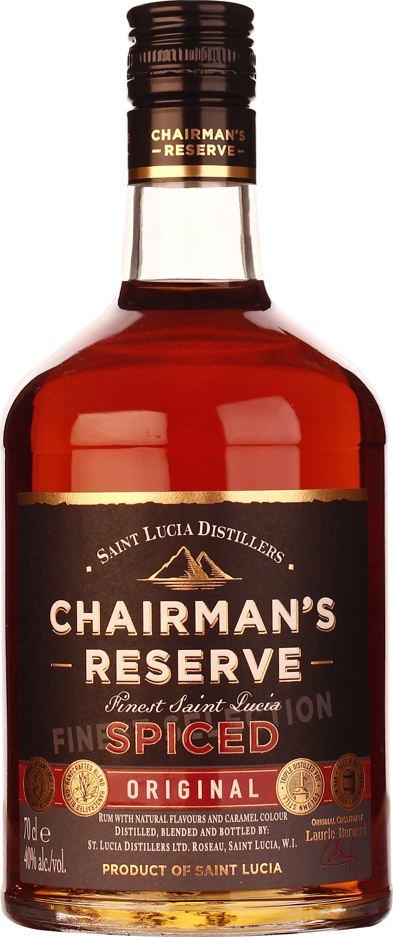 Drankdozijn Chairman's Spiced Reserve Rum 70CL aanbieding