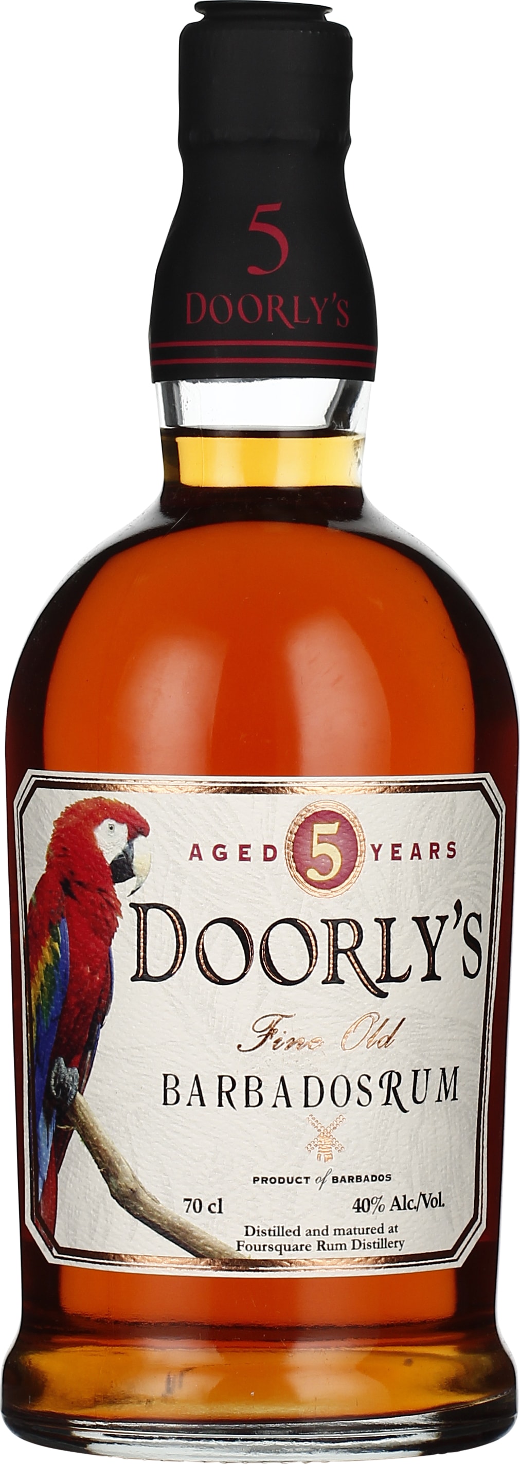 Drankdozijn Doorly's Rum 5 years 70CL aanbieding