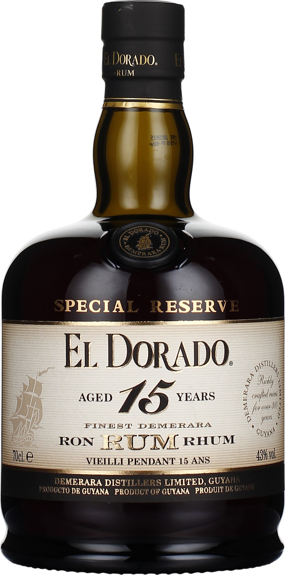 Drankdozijn El Dorado 15 years 70CL aanbieding