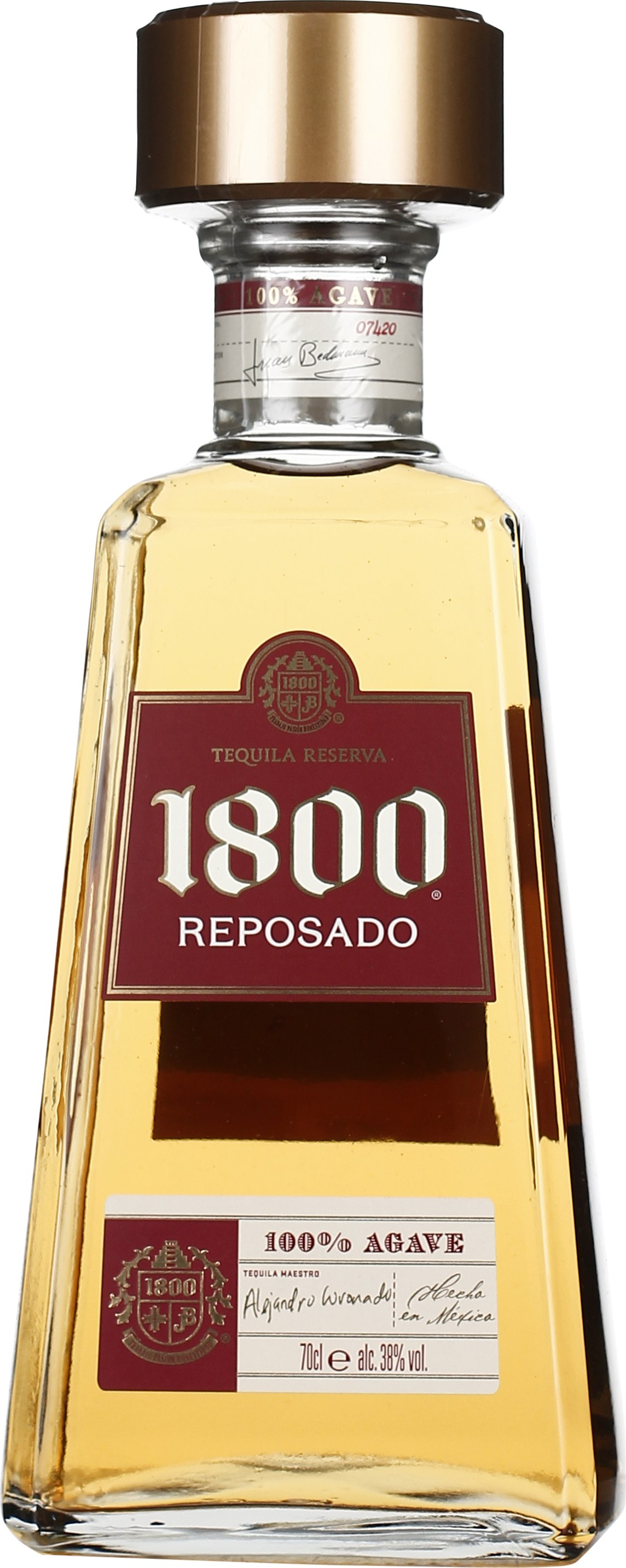 Drankdozijn Tequila 1800 Reposado 70CL aanbieding