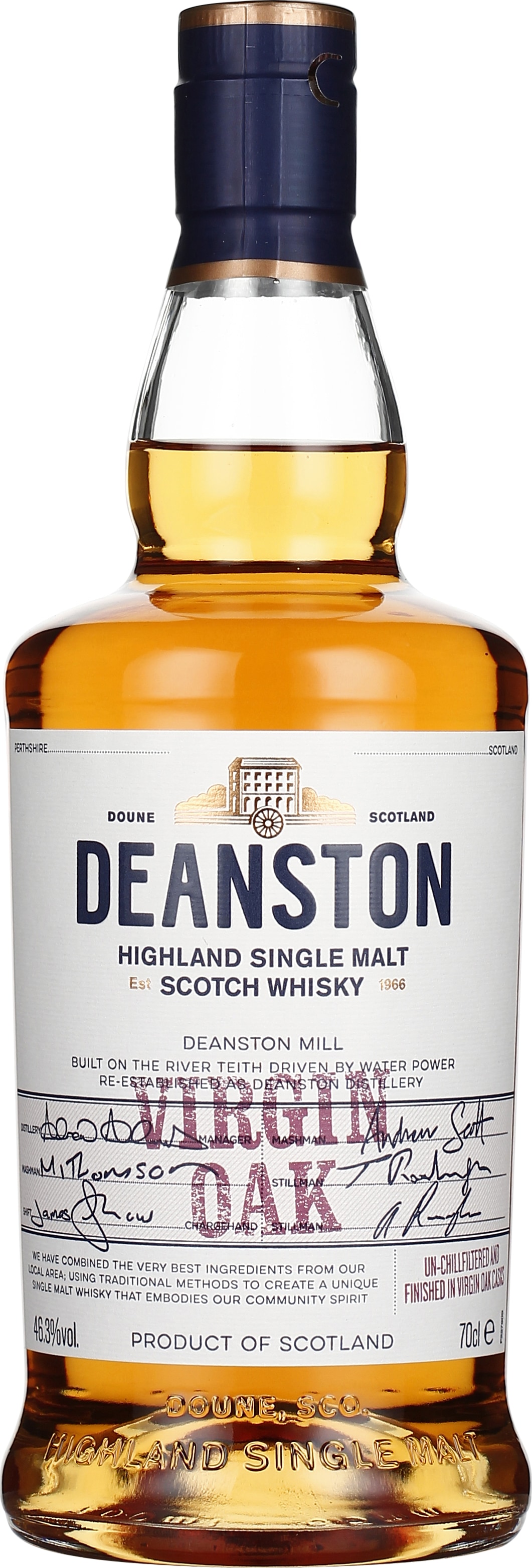 Drankdozijn Deanston Virgin Oak 70CL aanbieding