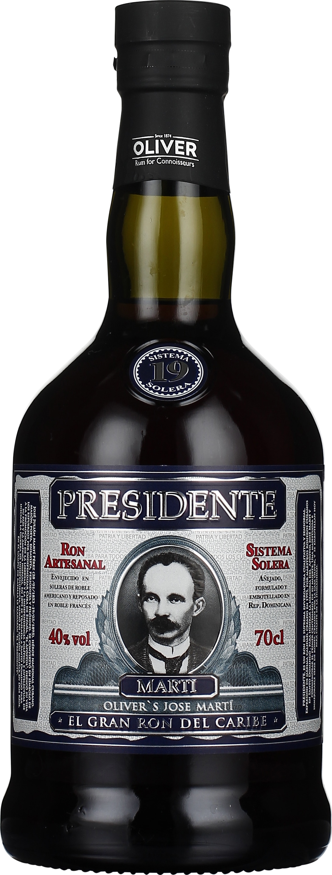 Drankdozijn Presidente Marti 19 years Solera 70CL aanbieding