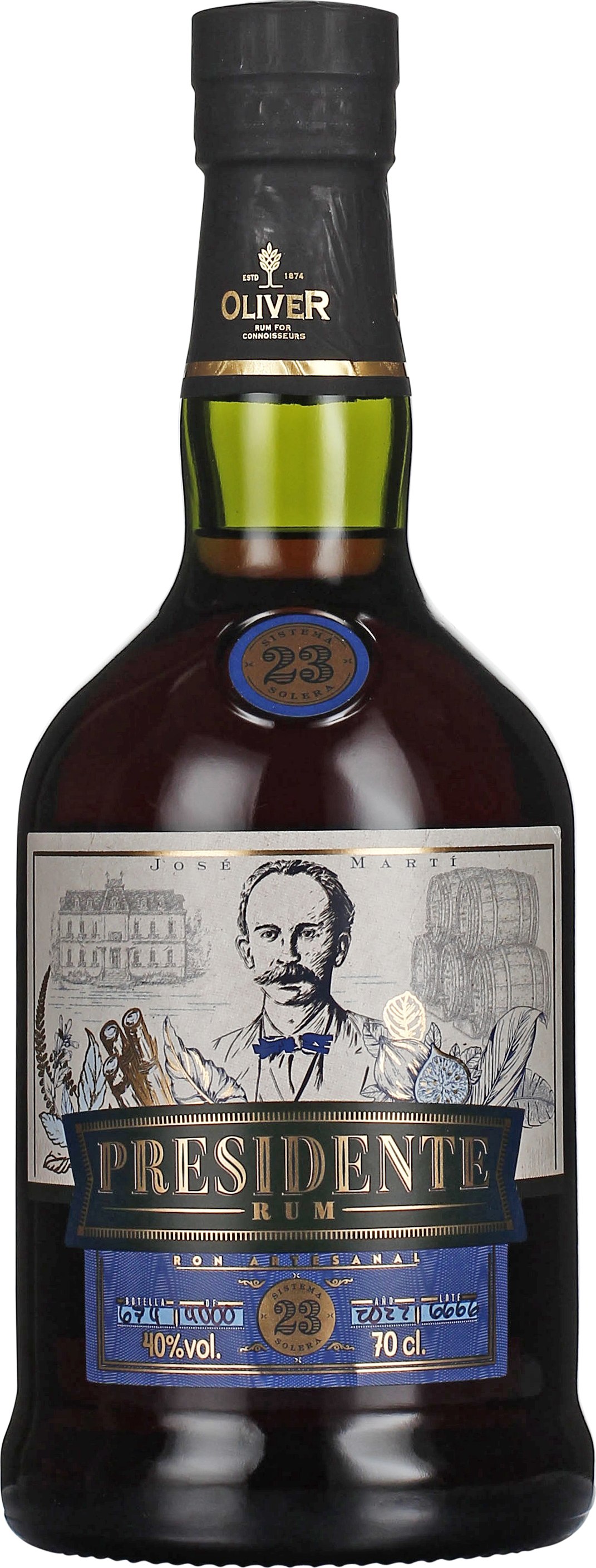 Drankdozijn Presidente Marti 23 years Solera 70CL aanbieding