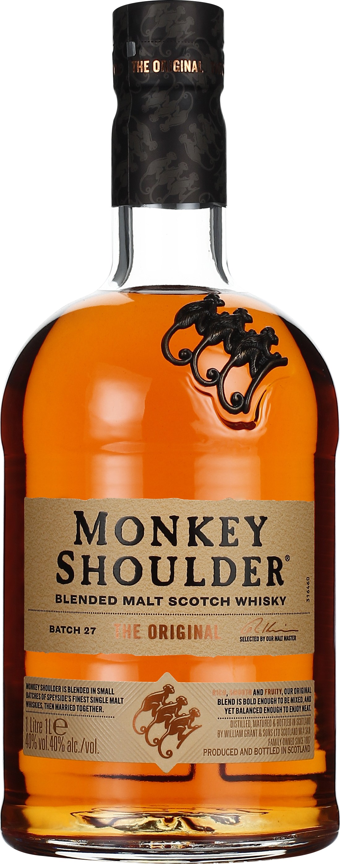 Drankdozijn Monkey Shoulder 1LTR aanbieding